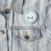 Mustache Mushroom Ronde Button 5,7 Cm (In situ)