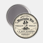 Mustache Mustach Wax magneet (Voorkant / Achterkant)