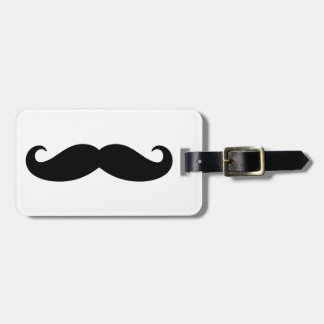 Mustache Mustache, Mustache design Bagagelabel