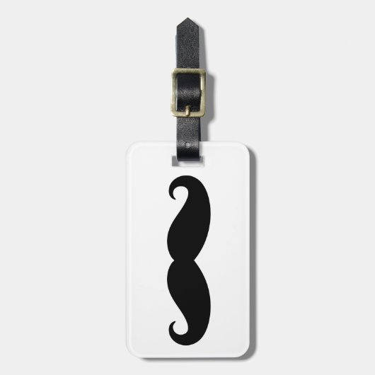Mustache Mustache, Mustache design Bagagelabel (Voorkant verticaal)