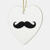 Mustache Mustache, Mustache design Keramisch Ornament (Links)