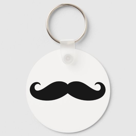Mustache Mustache, Mustache design Sleutelhanger (Voorkant)