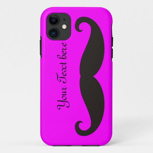 Mustache / Mustache / Schnurrbart Case-Mate iPhone Case (Achterkant)