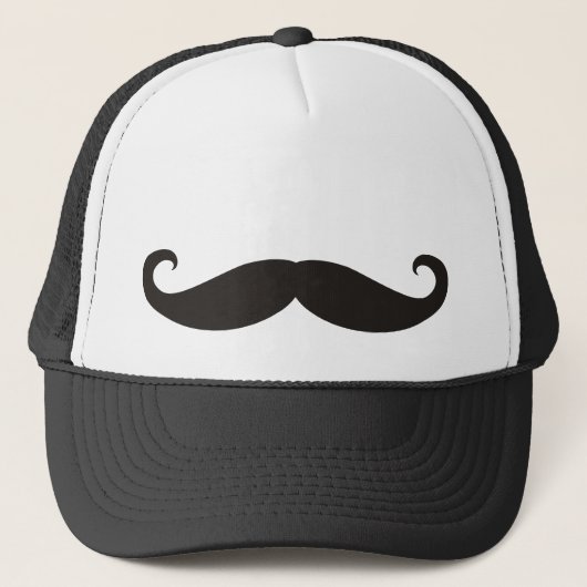 Mustache / Mustache / Schnurrbart Trucker Pet (Voorkant)