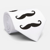 Mustache / Mustache / Schnurrbart + uw ideeën Stropdas (Opgerold)