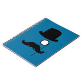 Mustache Mustache Stache Man Notitieboek (Linkerzijde)