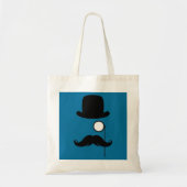 Mustache Mustache Stache Man Tote Bag (Voorkant)