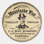 Mustache Mustache Wax Stickers  Stijl (Voorkant)