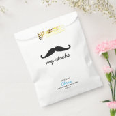 Mustache My Stache eerste verjaardag party Bedankzakje (Gezegeld)