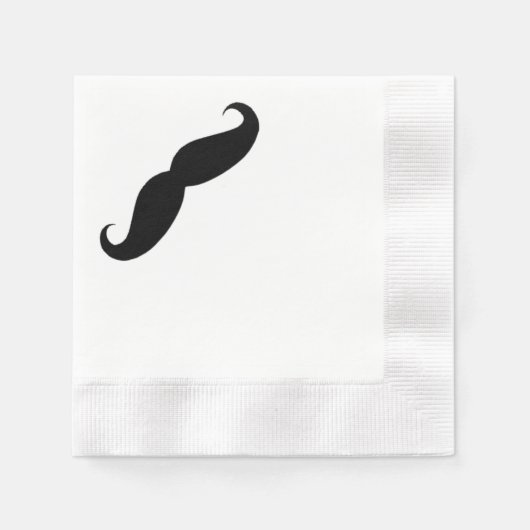 Mustache Napkins Servetten (Voorkant)
