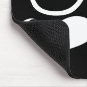 Mustache Nerd Muismat (Hoek)