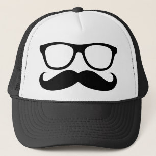 Mustache Nerd Trucker Pet