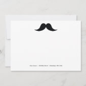Mustache Note Cards Notitiekaartje (Voorkant)