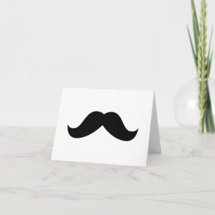 Mustache Note Kaart