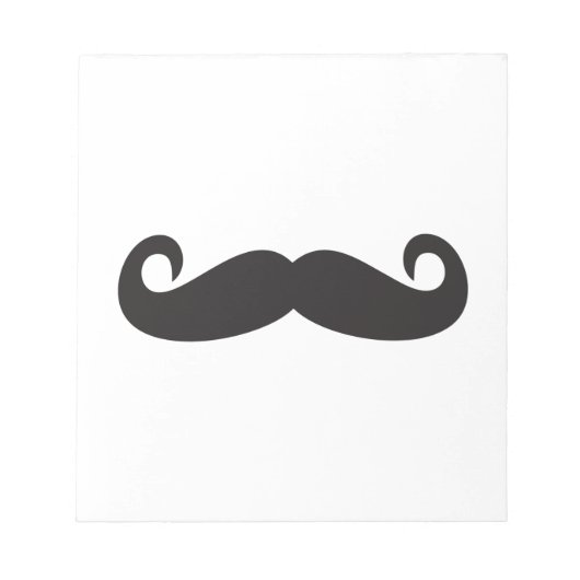 Mustache Notitieblok (Voorkant)