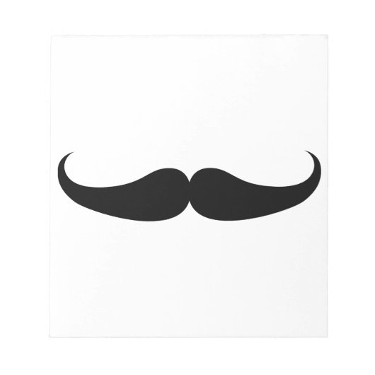 Mustache Notitieblok (Voorkant)