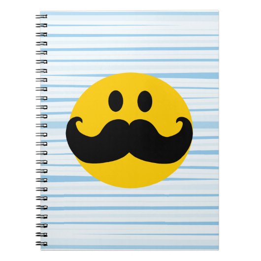 Mustache Notitieboek (Voorkant)