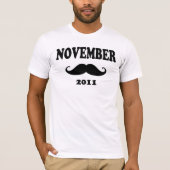 Mustache november 2011 t-shirt (Voorkant)