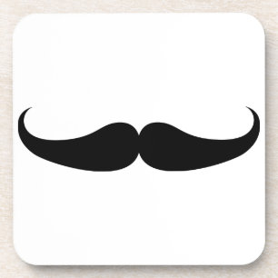 Mustache Onderzetter