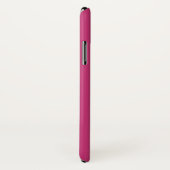 Mustache op roze - OM HET EVEN WELKE AchtergrondKw Case-Mate iPhone Case (Achterkant / rechts)