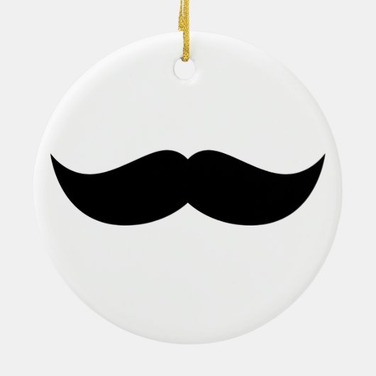 Mustache Ornament (Achterkant)