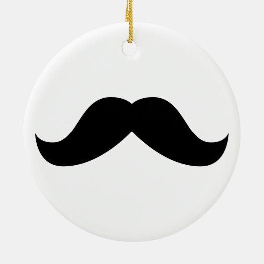 Mustache Ornament (Achterkant)