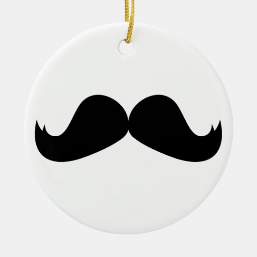 Mustache Ornament (Voorkant)