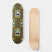 Mustache Panda 4 Persoonlijk Skateboard (Voorkant)