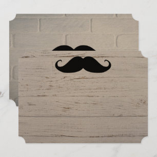 Mustache Party Shower Designer Destiny Destiny's Kaart