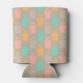 Mustache patroon 2 blikjeskoeler (Achterkant)