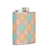 Mustache patroon 2 heupfles (Rechts)