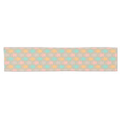 Mustache patroon 2 korte tafelloper (Horizontaal)