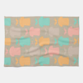 Mustache patroon 2 theedoek (Horizontaal)