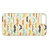 Mustache patroon 3 Case-Mate iPhone case (Achterkant (Horizontaal))