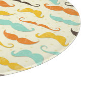 Mustache patroon 3 snijplank (Hoek)