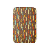 Mustache patroon badmat (Voorkant Verticaal)