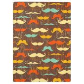 Mustache patroon klembord (Achterkant)