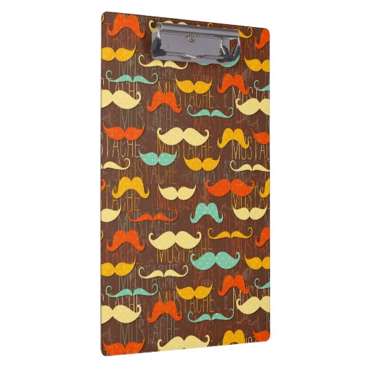 Mustache patroon klembord (Rechts)