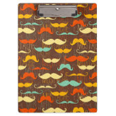 Mustache patroon klembord (Voorkant)