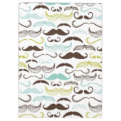 Mustache patroon, retro-stijl 2 klembord (Achterkant)