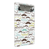 Mustache patroon, retro-stijl 2 mini klembord (Schuin)