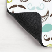 Mustache patroon, retro-stijl 2 muismat (Hoek)
