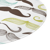 Mustache patroon, retro-stijl 2 snijplank (Hoek)