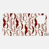 Mustache patroon, retro-stijl 3 Case-Mate iPhone case (Achterkant (horizontaal))