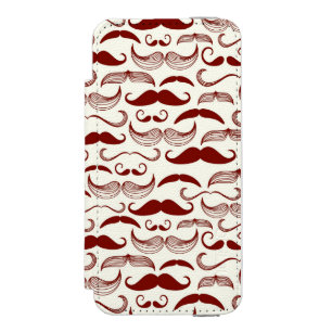 Mustache patroon, retro-stijl 3