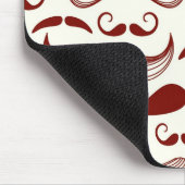 Mustache patroon, retro-stijl 3 muismat (Hoek)