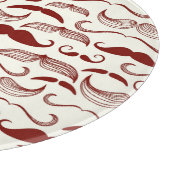 Mustache patroon, retro-stijl 3 snijplank (Hoek)