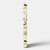 Mustache patroon, retro-stijl 4 Case-Mate iPhone case (Achterkant / Links)