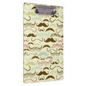 Mustache patroon, retro-stijl 4 klembord (Rechts)