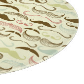 Mustache patroon, retro-stijl 4 snijplank (Hoek)